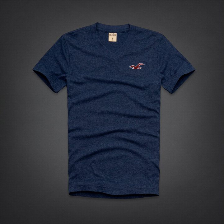 T-shirt Hollister Bleu Marine Homme